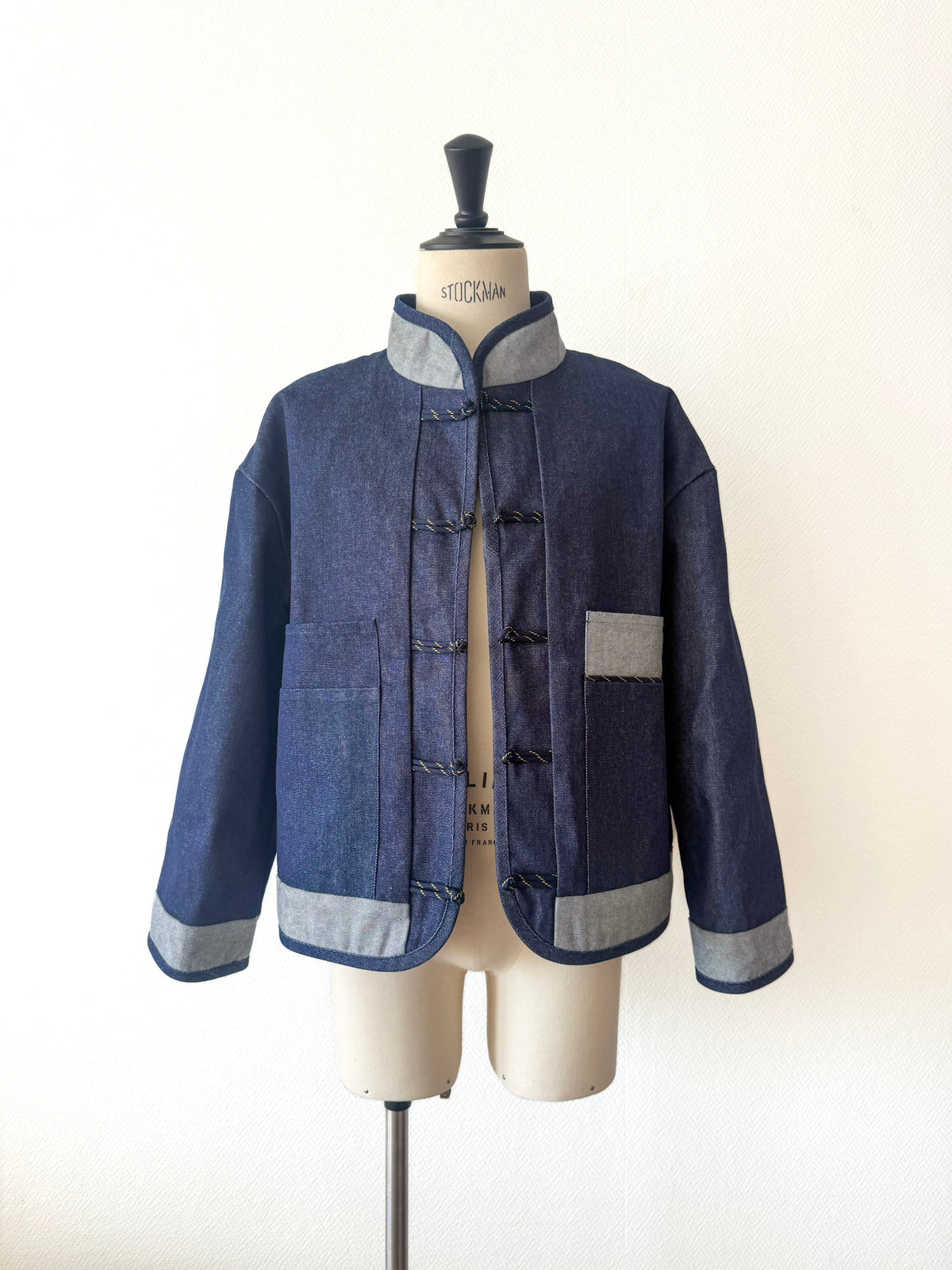 veste bleu de shanghai sur stockman